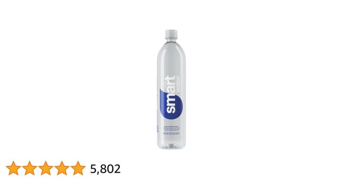 Smartwater 1L Bottles: BPA-Free Hydration & Weight Comparison