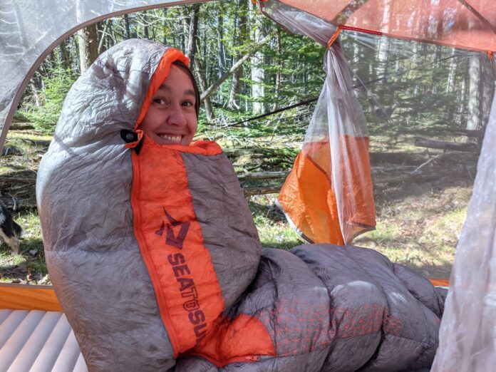 Sea to Summit Aeros Pillow: Inflation Speed & Neck Support