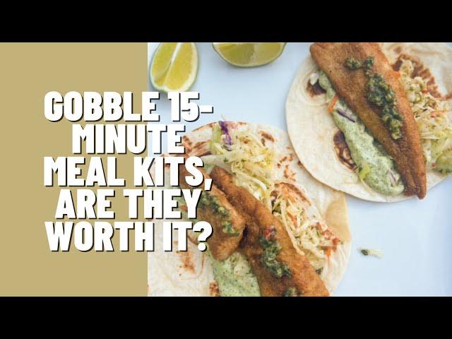 Gobble 15-Minute Meal Kit: Speed vs Flavor Balance Assessment
